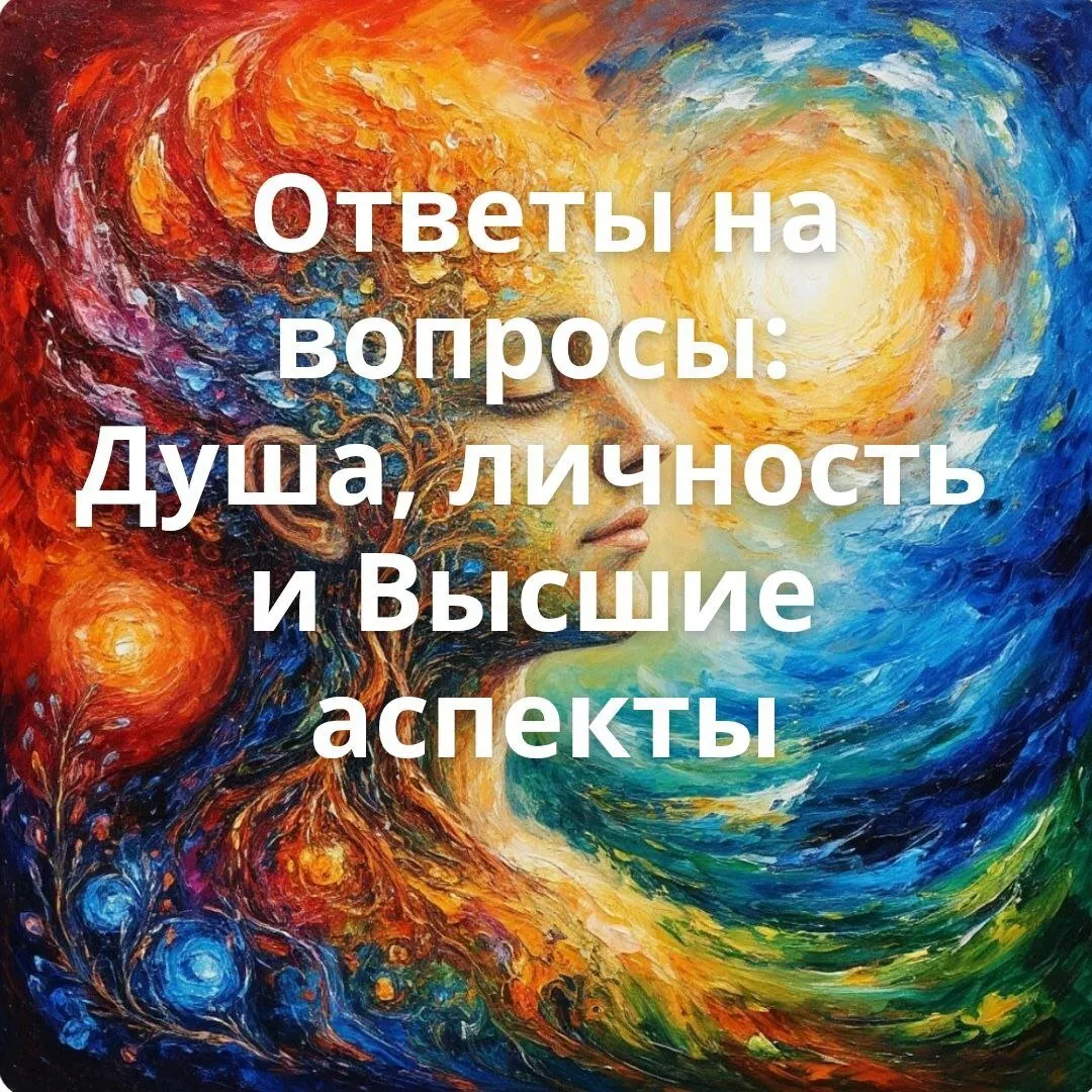 Ответы на вопросы: Душа, личность и Высшие аспекты
