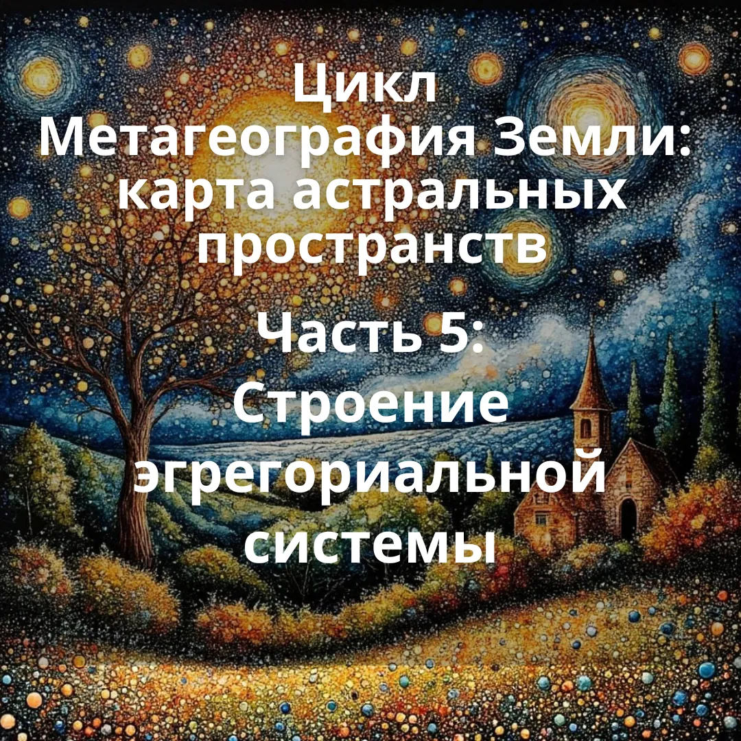 Метагеография Астрала, Часть 5: Строение эгрегориальной системы