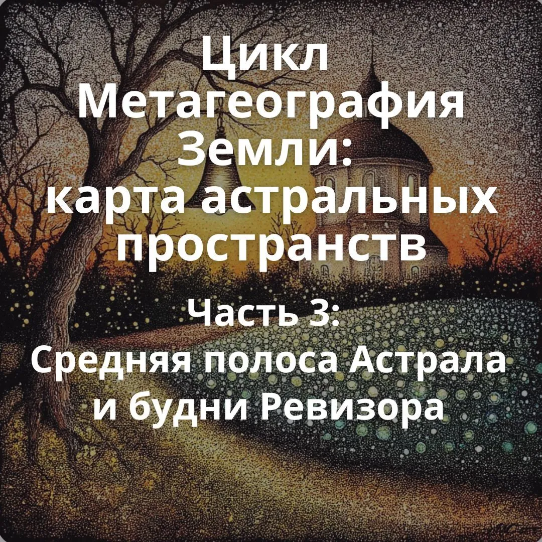 Метагеография Земли. Карта Астральных пространств.. Часть 3: Средняя полоса Астрала и будни Ревизора