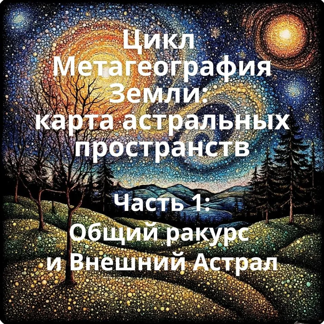Цикл Метагеография Земли. Часть 1: Общий ракурс и Внешний Астрал