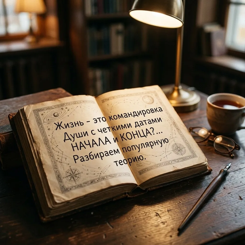 Жизнь - это командировка Души с четкими датами НАЧАЛА и КОНЦА?... Разбираем популярную теорию