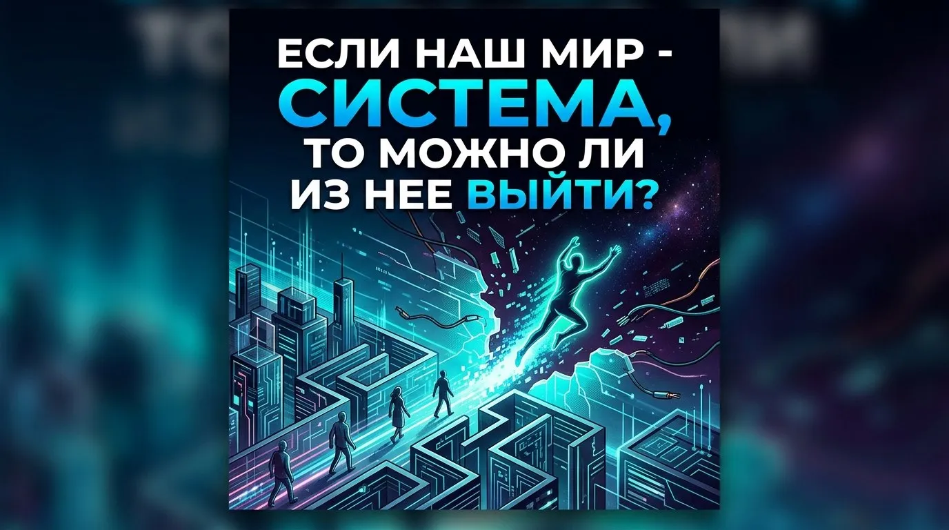 Если наш мир - система, то можно ли из нее выйти?