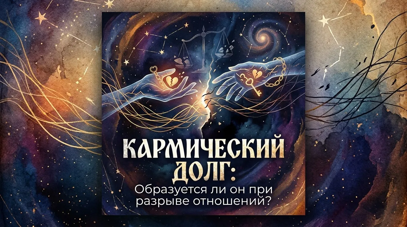 Кармический долг - образуется ли он при разрыве отношений?