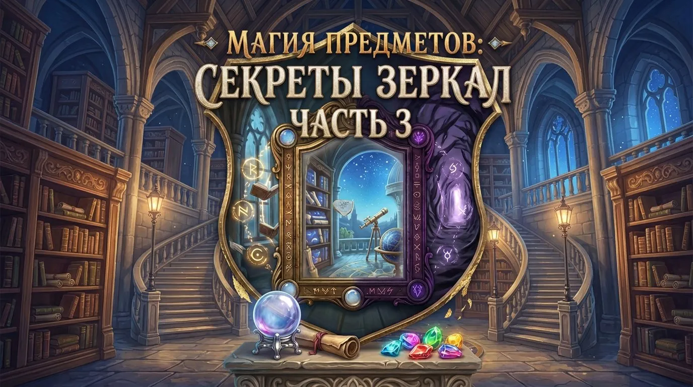 Магия предметов: секреты зеркал. Часть 3