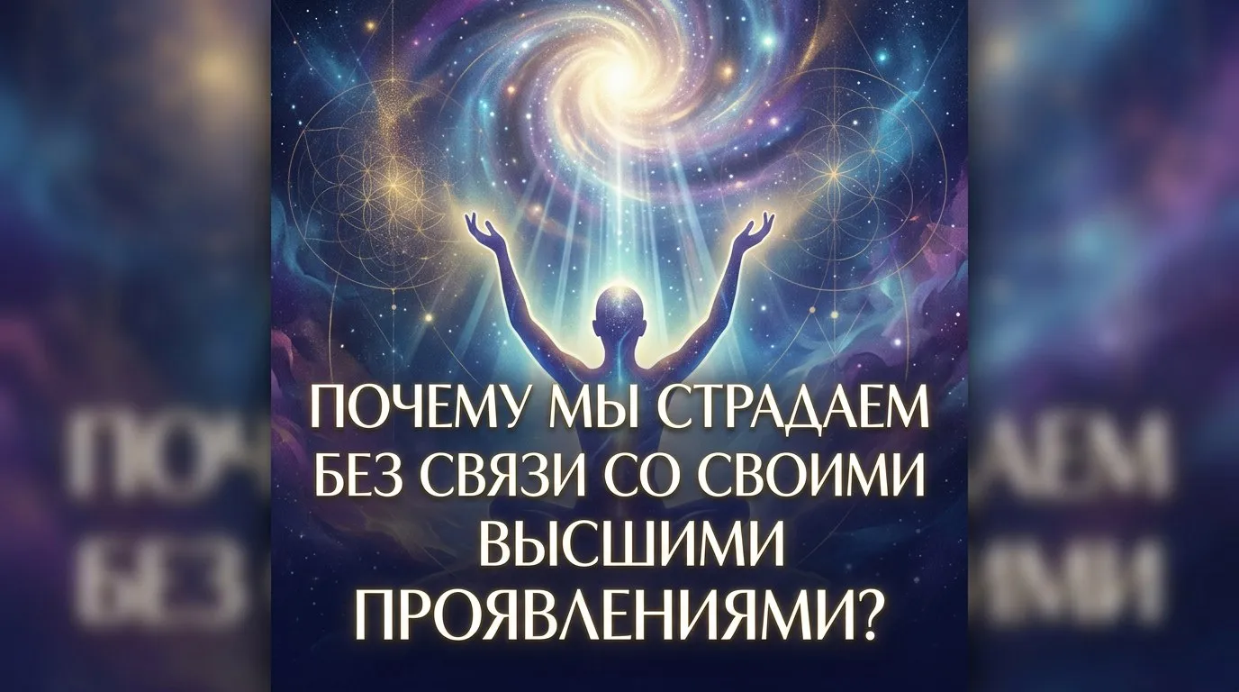 Почему мы страдаем без связи со своими высшими проявлениями?