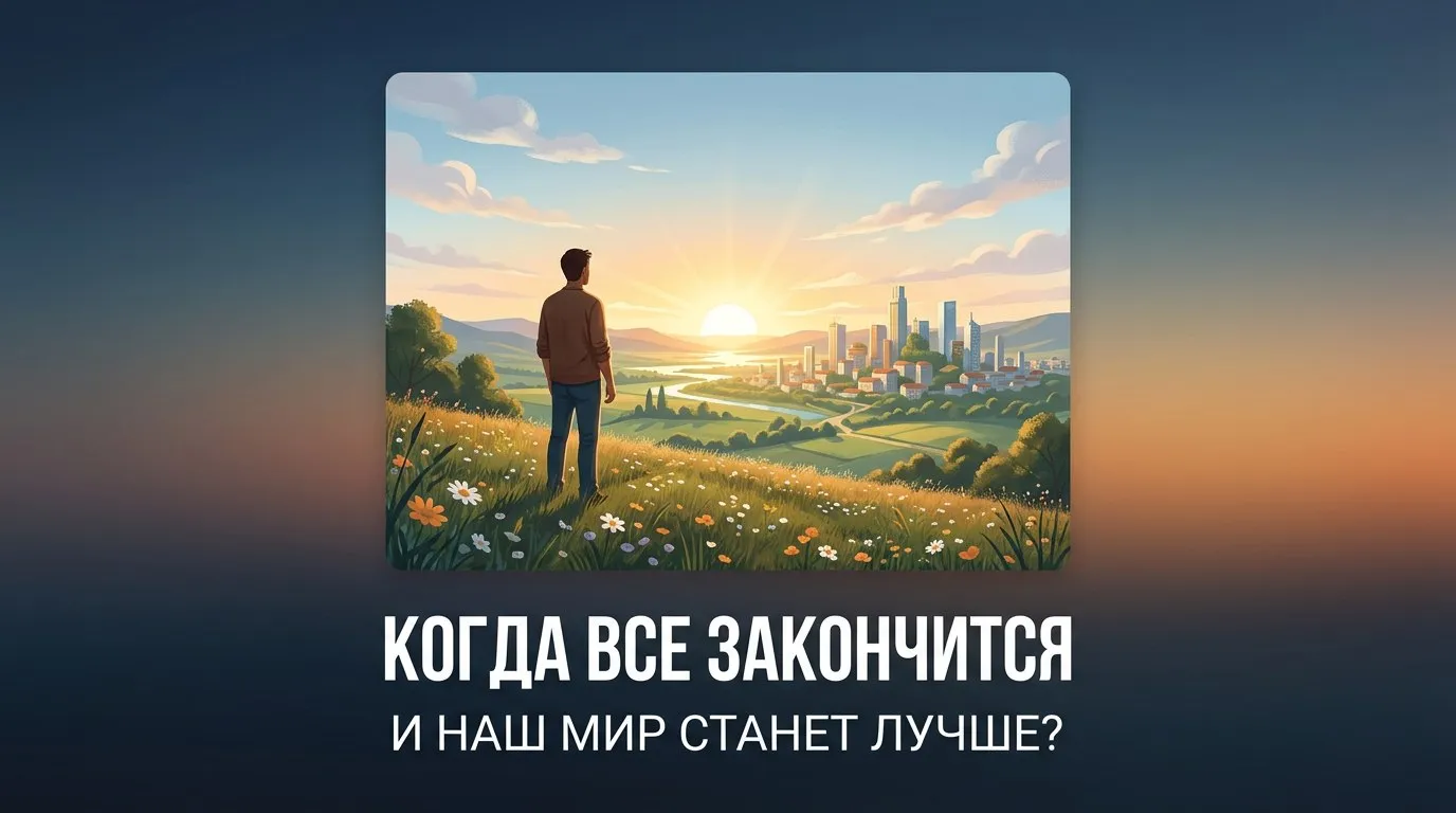 Когда все закончится и наш мир станет лучше?