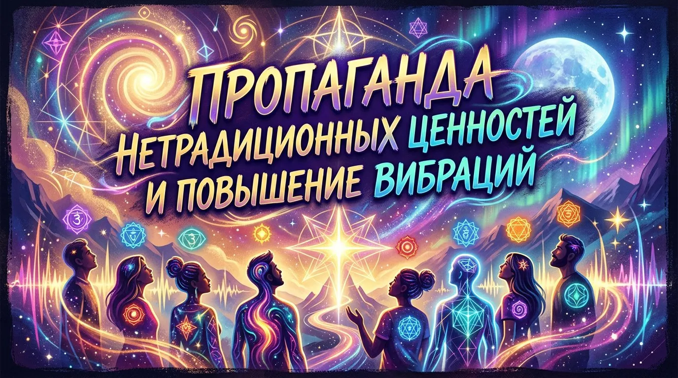 Пропаганда нетрадиционных ценностей и повышение вибраций
