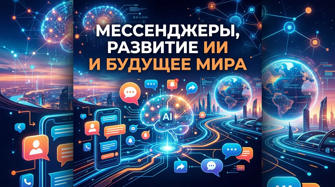 Мессенджеры, развитие ИИ и будущее мира