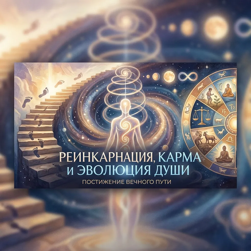 Реинкарнация, карма и эволюция души
