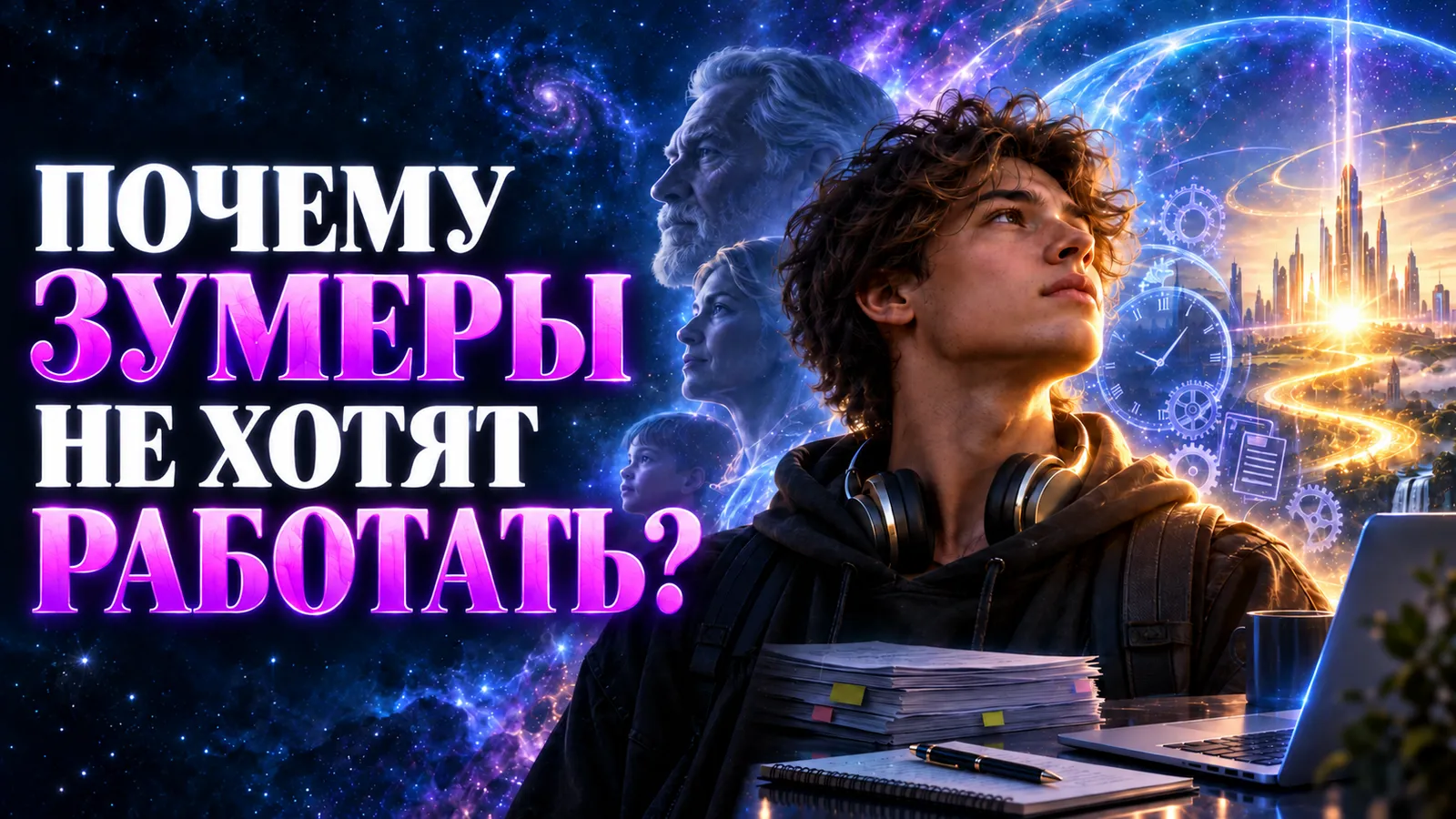 Почему зумеры не хотят работать? Дети стали глупее и ленивее? Разбираем теорию поколений